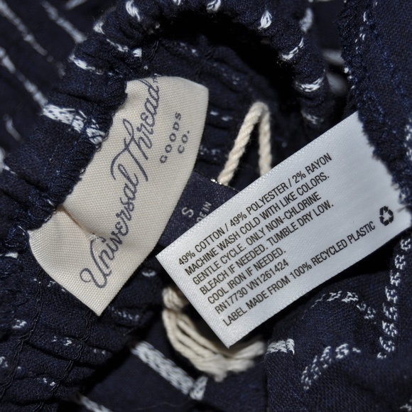 New UNIVERSAL THREAD Striped Asymmetrical Dress B2 - Picture 7 of 8